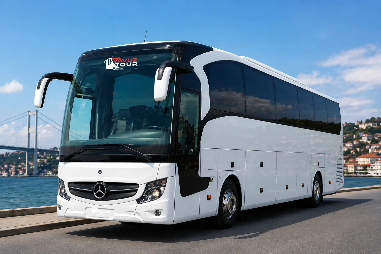 İstanbul çıkışlı şoförlü otobüs kiralama hizmeti - 45 kişilik tur otobüsü